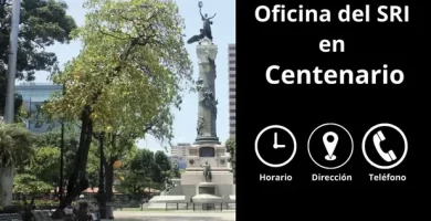 Oficina SRI Centenario Direccion horario y telefono