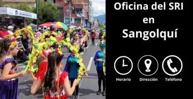 Oficina SRI Sangolquí Direccion horario y telefono
